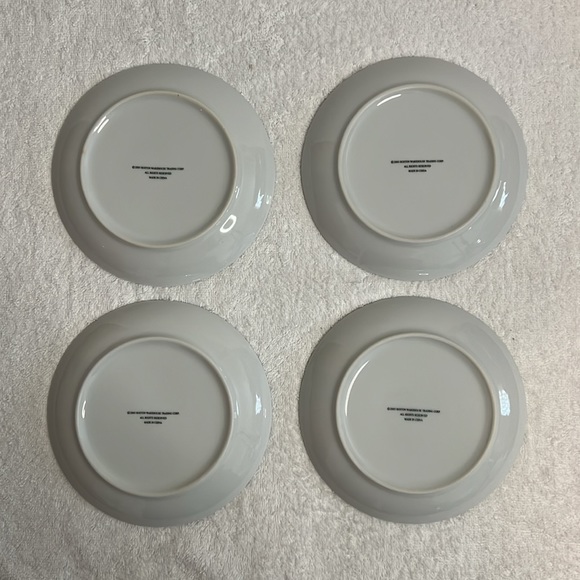 Boston Warehouse Festive Forest Porcelain Plates, Set of 4, 6 1/2” - Picture 4 of 6